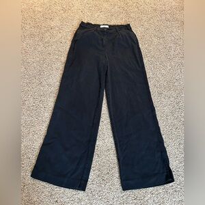 Ba&sh Lady pant Wide leg Drapey Black Size 8 US